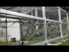 Dayanıklı Mimarlık Paslanmaz Çelik Kablo Ağı Ağı Bağlama Dikiş Tipi