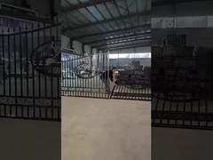 Yüksek Kaliteli Kapı Tubular Çelik Çit Basit Ve Şık 2m*1.8m Kapı