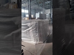 3mm Galvanize Açık Görünümlü Çelik Çit Çatışma Karşıtı Hapishane Güvenlik Çit