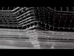 Yüksek Hızlı Galvanizli Eğri Güvenlik 358 Çit Pvc Çit Tırnaklı Çit