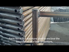 Galvanizli N tarzı Sığır Çit Paneli 5ft Tel örgü Çiftlik Kapısı Çit Paneli