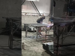 Çinko Çelik Koruyucu Çit 2M * 1.5M korozyon önleme çiti Siyah basit tarz