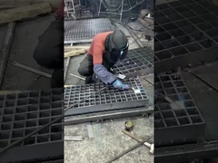 5mm Sıcak Battırılmış Galvanizli Çelik ızgara kaynaklı drenaj çelik ızgara