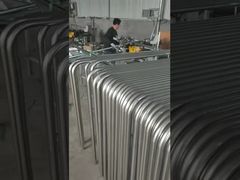 Paslanmaz çelik Anti tırmanış Güçlü trafik güvenliği Kalabalık kontrol bariyeri