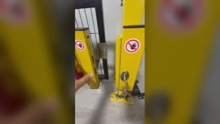 Endüstriyel Robot Güvenlik Çiti Depo Güvenliği Çözümü
