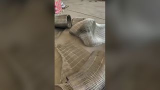 Güvenlik Eskrim için Dayanıklı Paslanmaz Çelik Halat Mesh