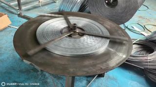 Yüksek Güvenlikli Jiletli Tel 450mm Düz Sarma Bobini