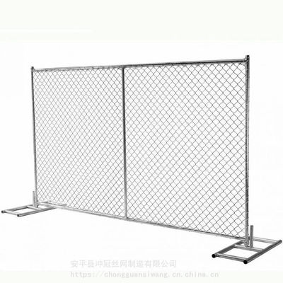 American Portable Temporary Construction Chain Link Fence 6x8 Chain Link Fence Panels