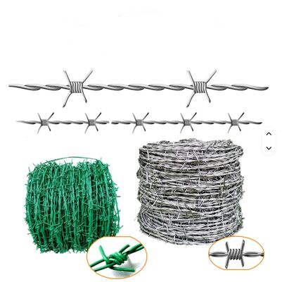 12 Gauge Hot Dip Galvanized 50kg Razor Barbed Wire for Farm Security