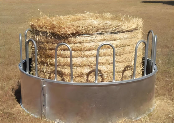 12 Ft Heavy Duty Galvanized Metal Round Pen Cattle Corral Farm Fence Panel