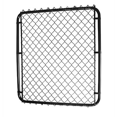 PVC Coated 2.0M Height Metal Wire Mesh Fencing With Frame 