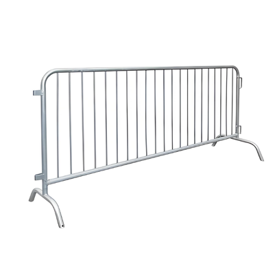 Taşınabilir Çıkarılabilir Kalabalık Kontrol Bariyeri Galvanizli Çelik Etkinlik Çiti 1.1m x 2m