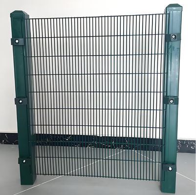 Clearvu 358 PVC Coated Galvanized Anti-Climb Security Fence Panel with 2.4m Height
