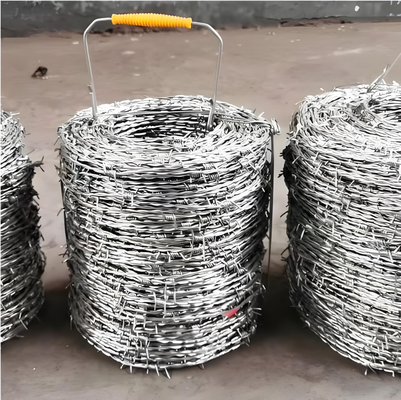 BTO-22 Razor Barbed Wire with 14 Gauge Core and Hot Dipped Galvanized Coating for Border Protection