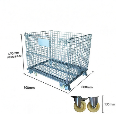 Kaynaklı Hasır Depolama Kafesi 50x100mm Mesh Açıklığı 50x50mm Açıklık 5.0mm Izgara Boyutu